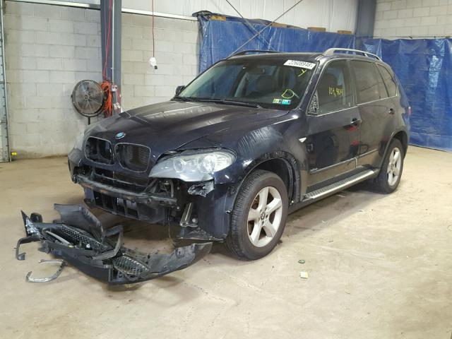 5UXFE43568L001186 - 2008 BMW X5 3.0I BLUE photo 2