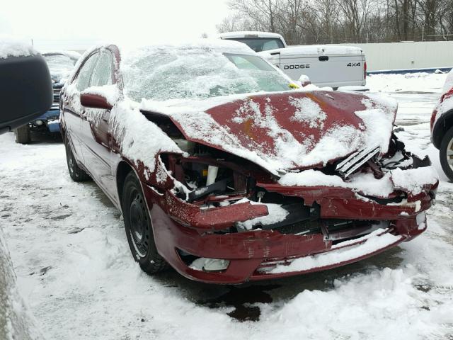 4T1BF30K05U107779 - 2005 TOYOTA CAMRY LE MAROON photo 1