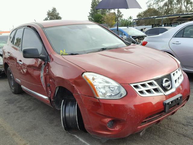 JN8AS5MV7BW299119 - 2011 NISSAN ROGUE S BURGUNDY photo 1