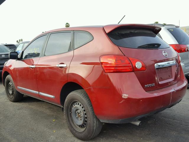 JN8AS5MV7BW299119 - 2011 NISSAN ROGUE S BURGUNDY photo 3