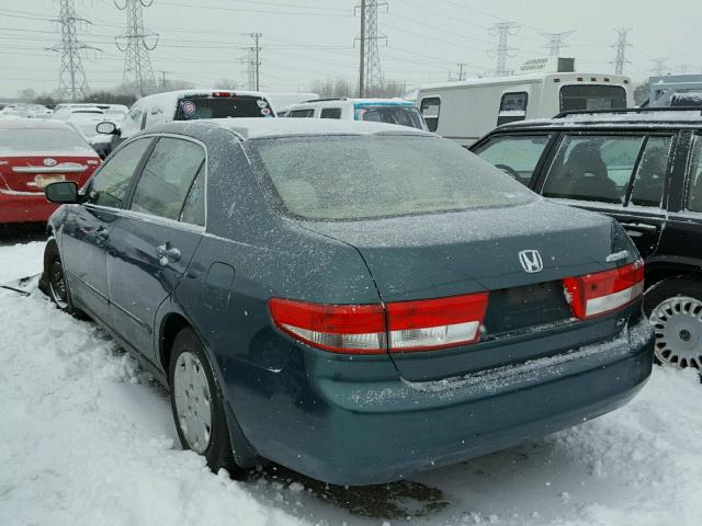 JHMCM56363C005088 - 2003 HONDA ACCORD LX GREEN photo 3