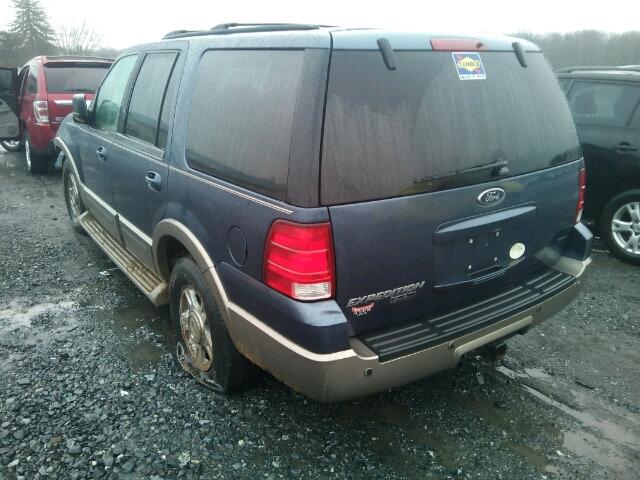 1FMFU18L63LC33463 - 2003 FORD EXPEDITION BLUE photo 3