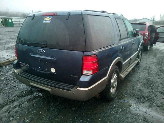 1FMFU18L63LC33463 - 2003 FORD EXPEDITION BLUE photo 4