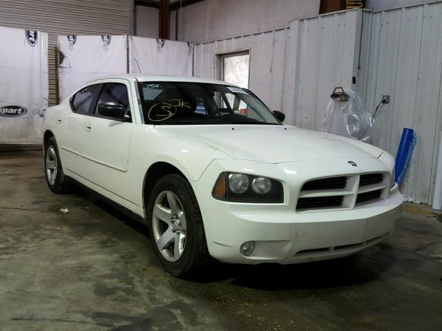 2B3KA43H88H308217 - 2008 DODGE CHARGER WHITE photo 1