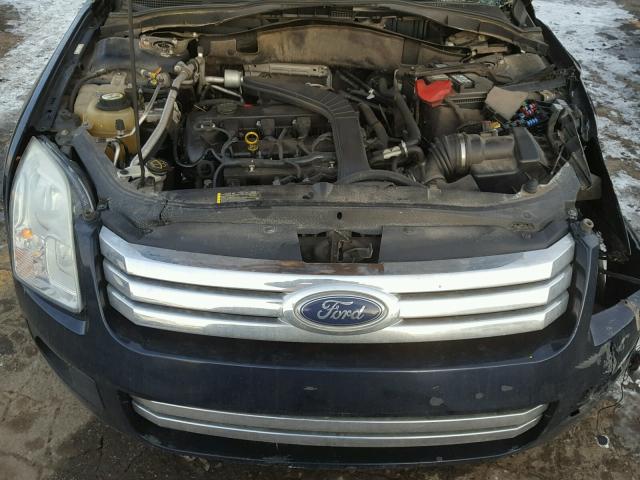 3FAHP07Z99R184506 - 2009 FORD FUSION SE BLACK photo 7