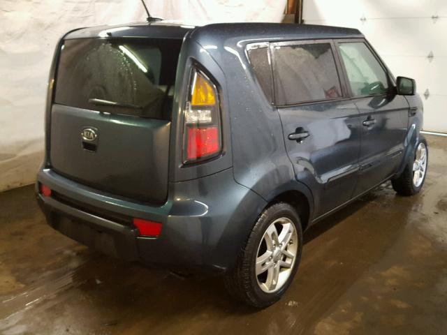 KNDJT2A23B7329616 - 2011 KIA SOUL + BLUE photo 4