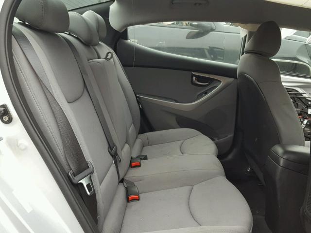 KMHDH4AE5CU227107 - 2012 HYUNDAI ELANTRA GL SILVER photo 6