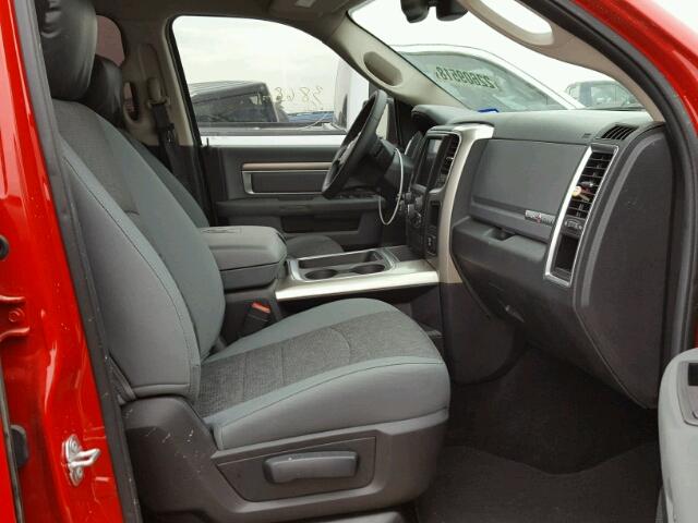3C6RR6LT7GG287971 - 2016 RAM 1500 SLT RED photo 5