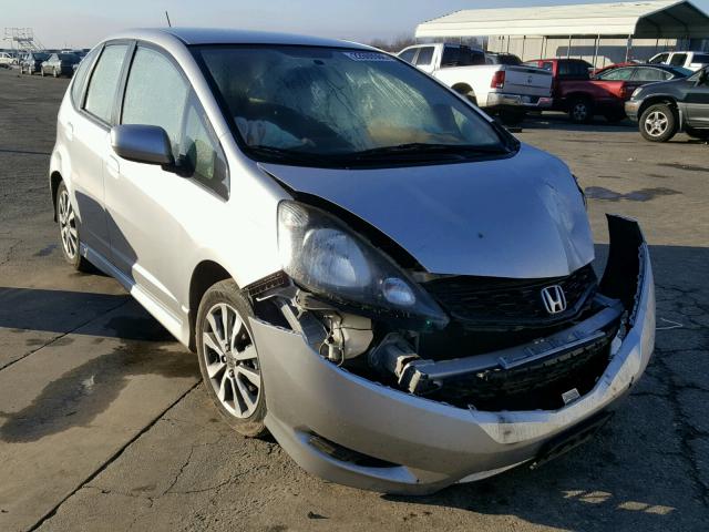 JHMGE8H53CC018055 - 2012 HONDA FIT SPORT SILVER photo 1