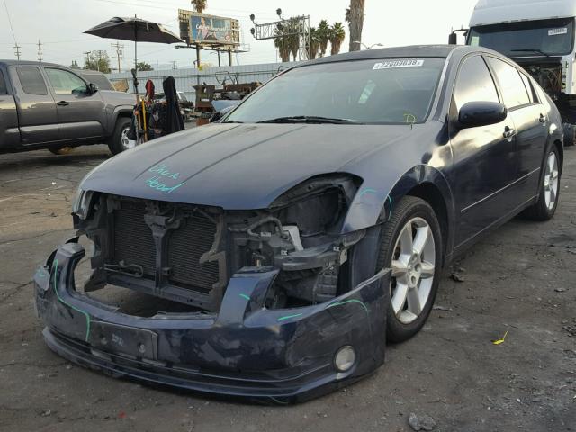 1N4BA41E06C809292 - 2006 NISSAN MAXIMA SE BLUE photo 2