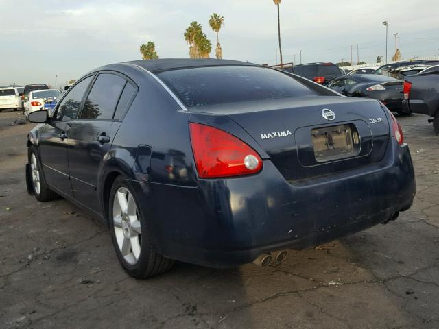 1N4BA41E06C809292 - 2006 NISSAN MAXIMA SE BLUE photo 3