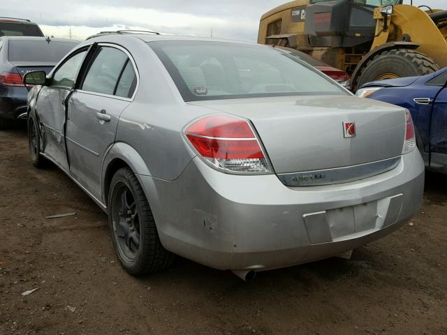 1G8ZS57B28F216005 - 2008 SATURN AURA XE SILVER photo 3