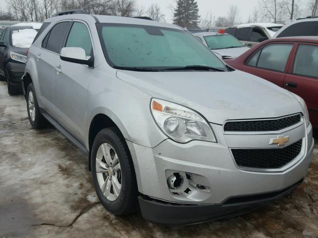 2GNALDEKXC1230982 - 2012 CHEVROLET EQUINOX LT SILVER photo 1