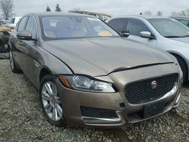 SAJBD4BV4HCY41151 - 2017 JAGUAR XF PREMIUM BROWN photo 1