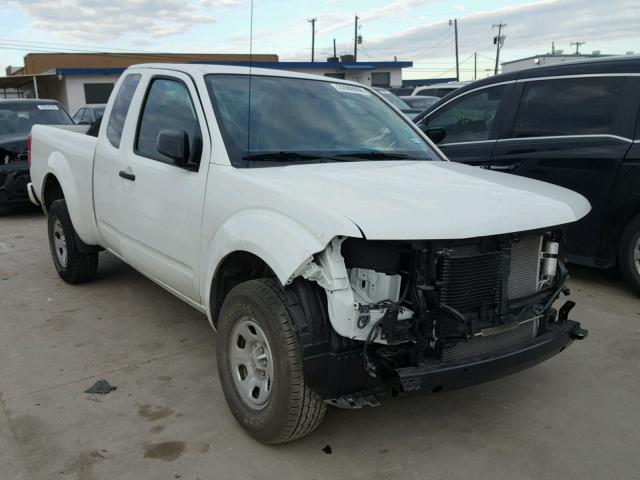 1N6BD0CT8HN747568 - 2017 NISSAN FRONTIER S WHITE photo 1