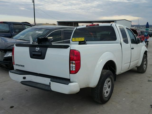 1N6BD0CT8HN747568 - 2017 NISSAN FRONTIER S WHITE photo 4