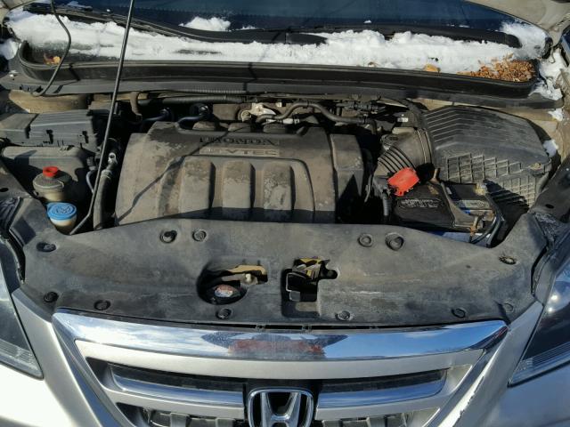 5FNRL38496B056486 - 2006 HONDA ODYSSEY EX SILVER photo 7