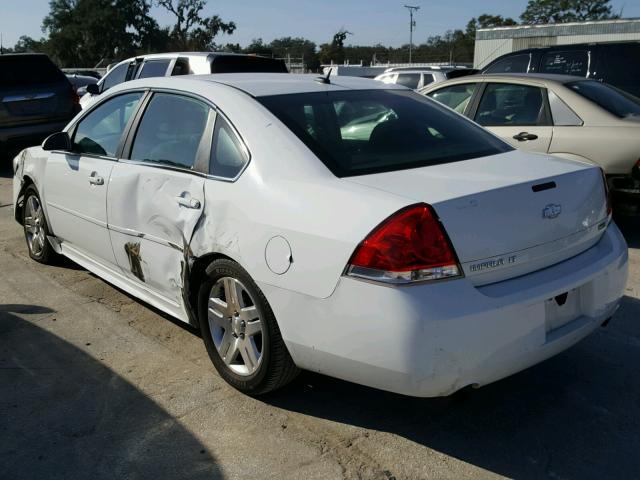 2G1WG5E37D1147182 - 2013 CHEVROLET IMPALA LT WHITE photo 3