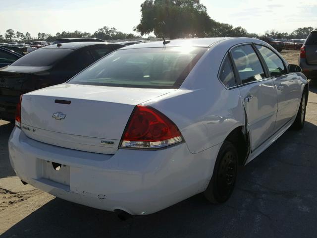 2G1WG5E37D1147182 - 2013 CHEVROLET IMPALA LT WHITE photo 4