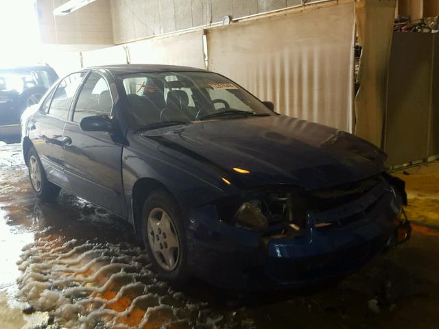 1G1JC52F537386736 - 2003 CHEVROLET CAVALIER BLUE photo 1