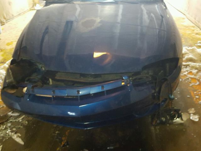 1G1JC52F537386736 - 2003 CHEVROLET CAVALIER BLUE photo 7