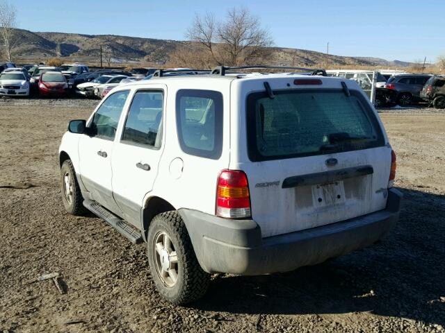 1FMYU92153KB88228 - 2003 FORD ESCAPE XLS WHITE photo 3