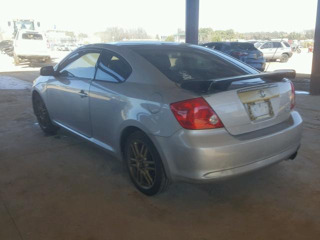 JTKDE177750002310 - 2005 TOYOTA SCION TC 银色 照片 3