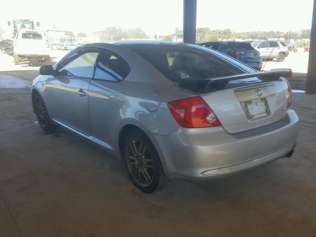 JTKDE177750002310 - 2005 TOYOTA SCION TC SILVER photo 3