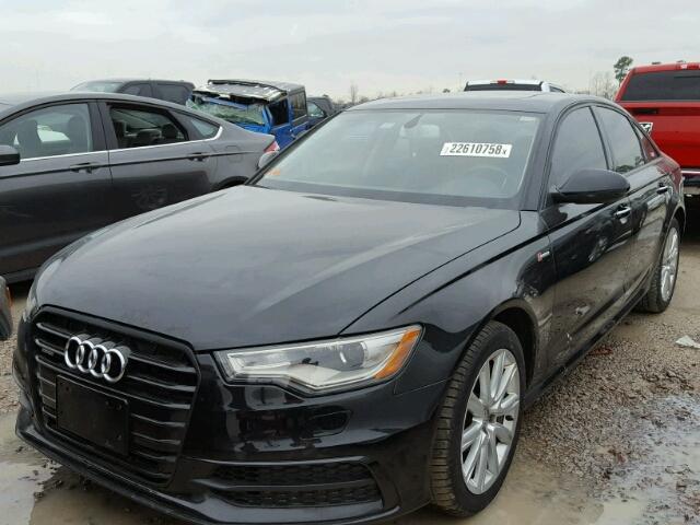 WAUHGAFC2DN056548 - 2013 AUDI A6 PRESTIG BLACK photo 2