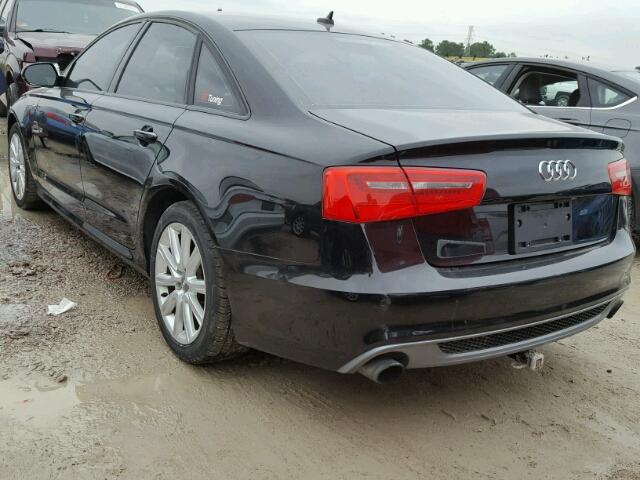 WAUHGAFC2DN056548 - 2013 AUDI A6 PRESTIG BLACK photo 3