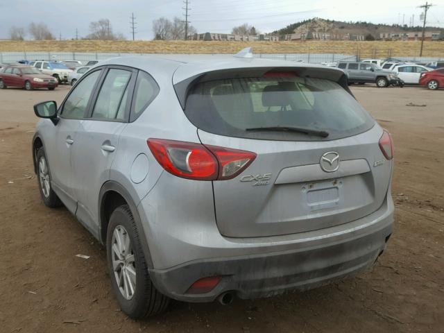 JM3KE4BY7G0612301 - 2016 MAZDA CX-5 SPORT SILVER photo 3