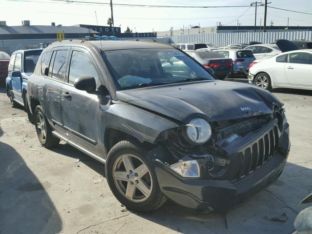 1J8FF47W78D515682 - 2008 JEEP COMPASS SP BLACK photo 1