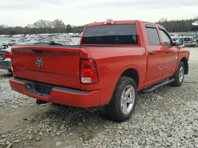 1C6RR6KG5FS782035 - 2015 RAM 1500 ST RED photo 4