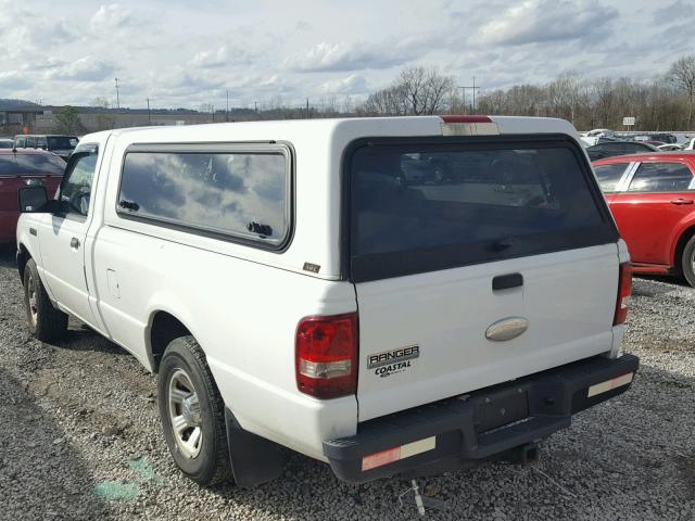 1FTKR1AE6BPB17090 - 2011 FORD RANGER WHITE photo 3