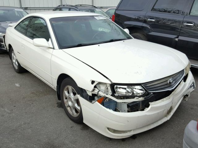 2T1CF22P82C600999 - 2002 TOYOTA CAMRY SOLA WHITE photo 1