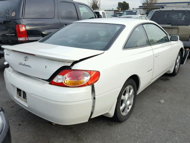 2T1CF22P82C600999 - 2002 TOYOTA CAMRY SOLA WHITE photo 4