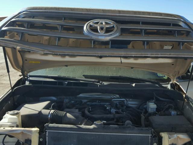 5TDYY5G16AS024535 - 2010 TOYOTA SEQUOIA PL GOLD photo 7