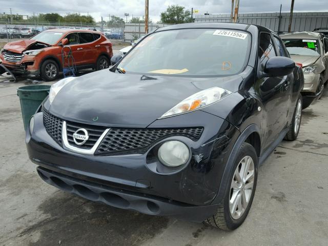 JN8AF5MRXCT114913 - 2012 NISSAN JUKE S BLACK photo 2