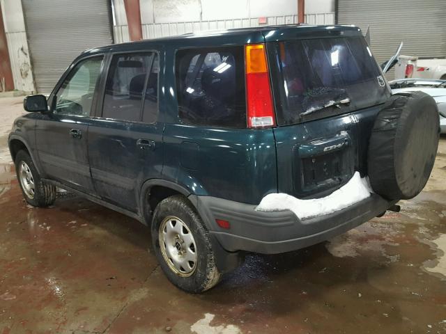 JHLRD2846WC010878 - 1998 HONDA CR-V LX TEAL photo 3