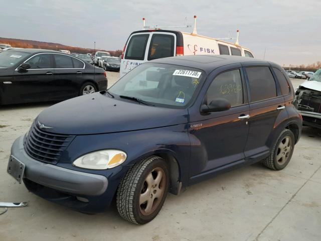 3C8FY68BX2T288268 - 2002 CHRYSLER PT CRUISER BLUE photo 2