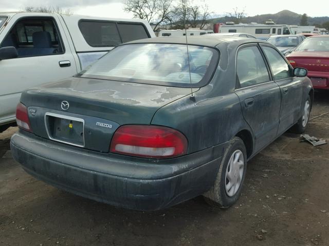 1YVGF22C6W5739377 - 1998 MAZDA 626 DX GREEN photo 4