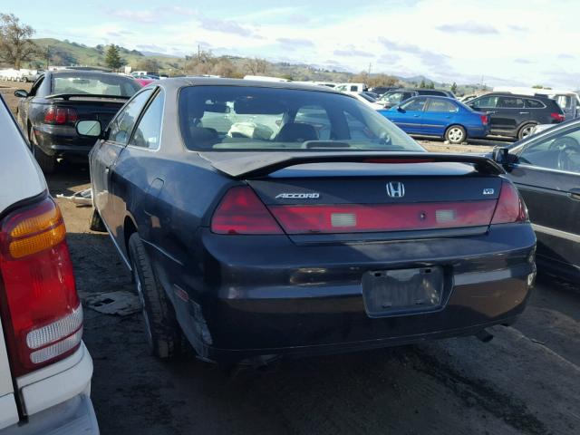 1HGCG22532A005446 - 2002 HONDA ACCORD EX BLACK photo 3