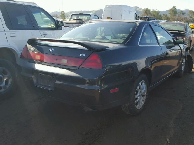 1HGCG22532A005446 - 2002 HONDA ACCORD EX BLACK photo 4