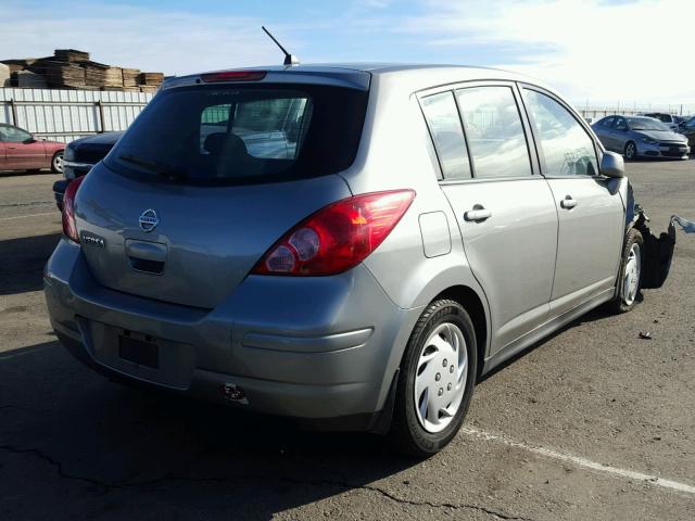 3N1BC13E79L372550 - 2009 NISSAN VERSA S CHARCOAL photo 4