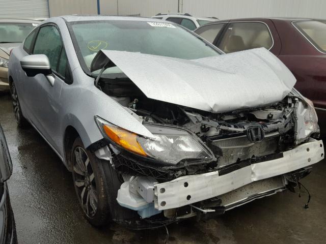 2HGFG3B07FH532095 - 2015 HONDA CIVIC EXL SILVER photo 1