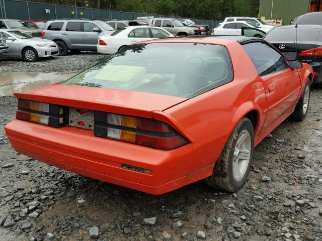 1G1AP87H4DN107452 - 1983 CHEVROLET CAMARO RED photo 4