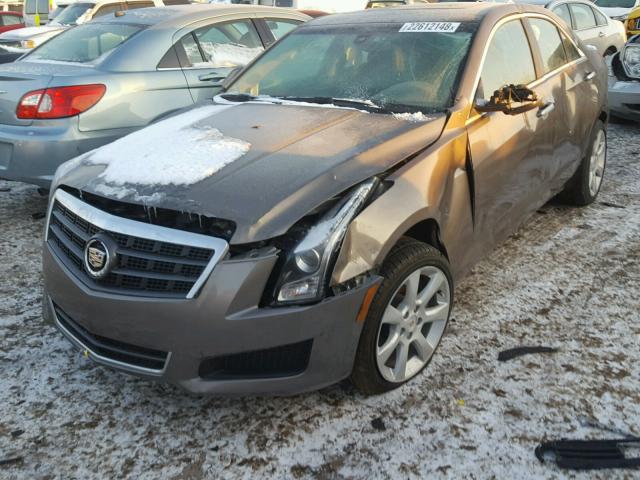 1G6AG5RXXE0179932 - 2014 CADILLAC ATS BROWN photo 2