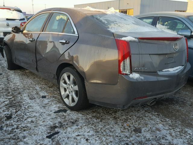 1G6AG5RXXE0179932 - 2014 CADILLAC ATS BROWN photo 3