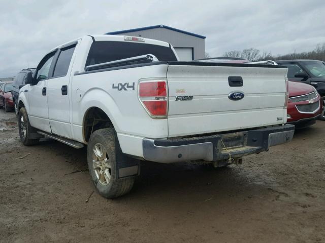 1FTFW1EVXAFD34683 - 2010 FORD F150 SUPER WHITE photo 3