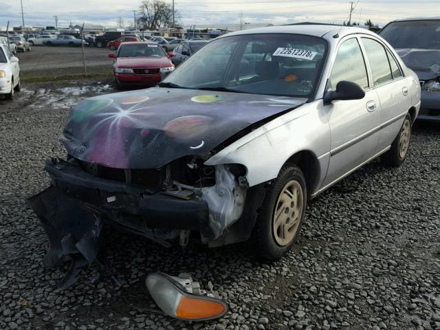 1FAFP10PXWW150587 - 1998 FORD ESCORT LX SILVER photo 2